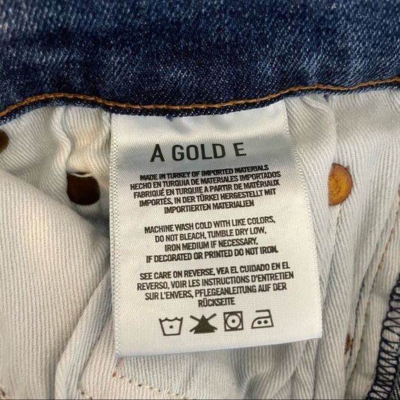 AGOLDE Sophie High Rise Distressed Skinny Crop - Picture 4 of 11